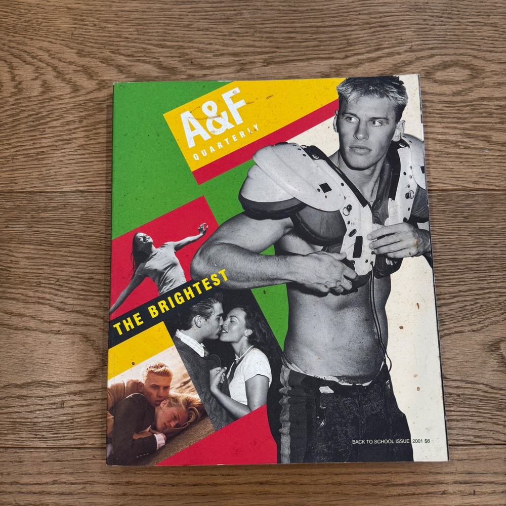 Abercrombie & Fitch A&F Quarterly Magazine Back to School 2001 The Brightest